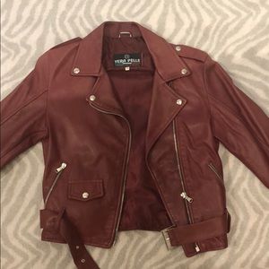 Italian “Vera Pelle” Leather Jacket
